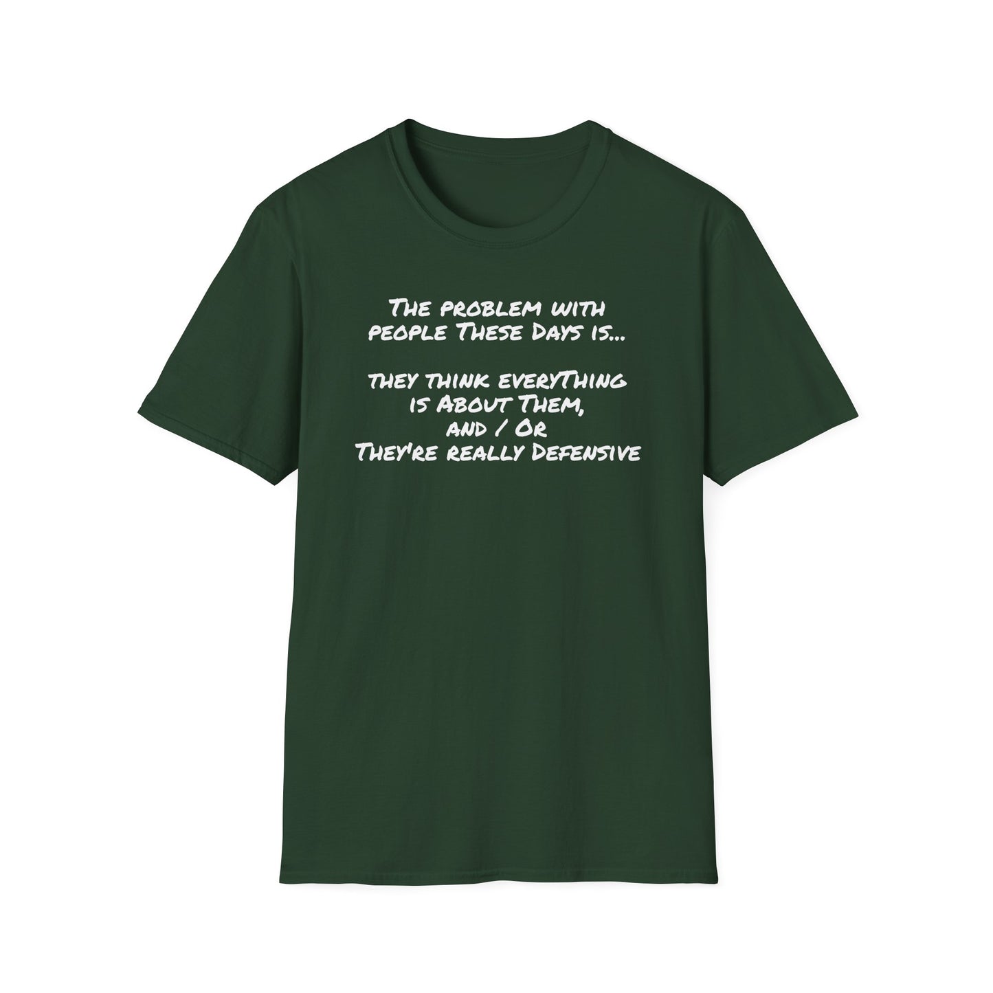 Graphic Tee - People These Days - Unisex Softstyle T-Shirt