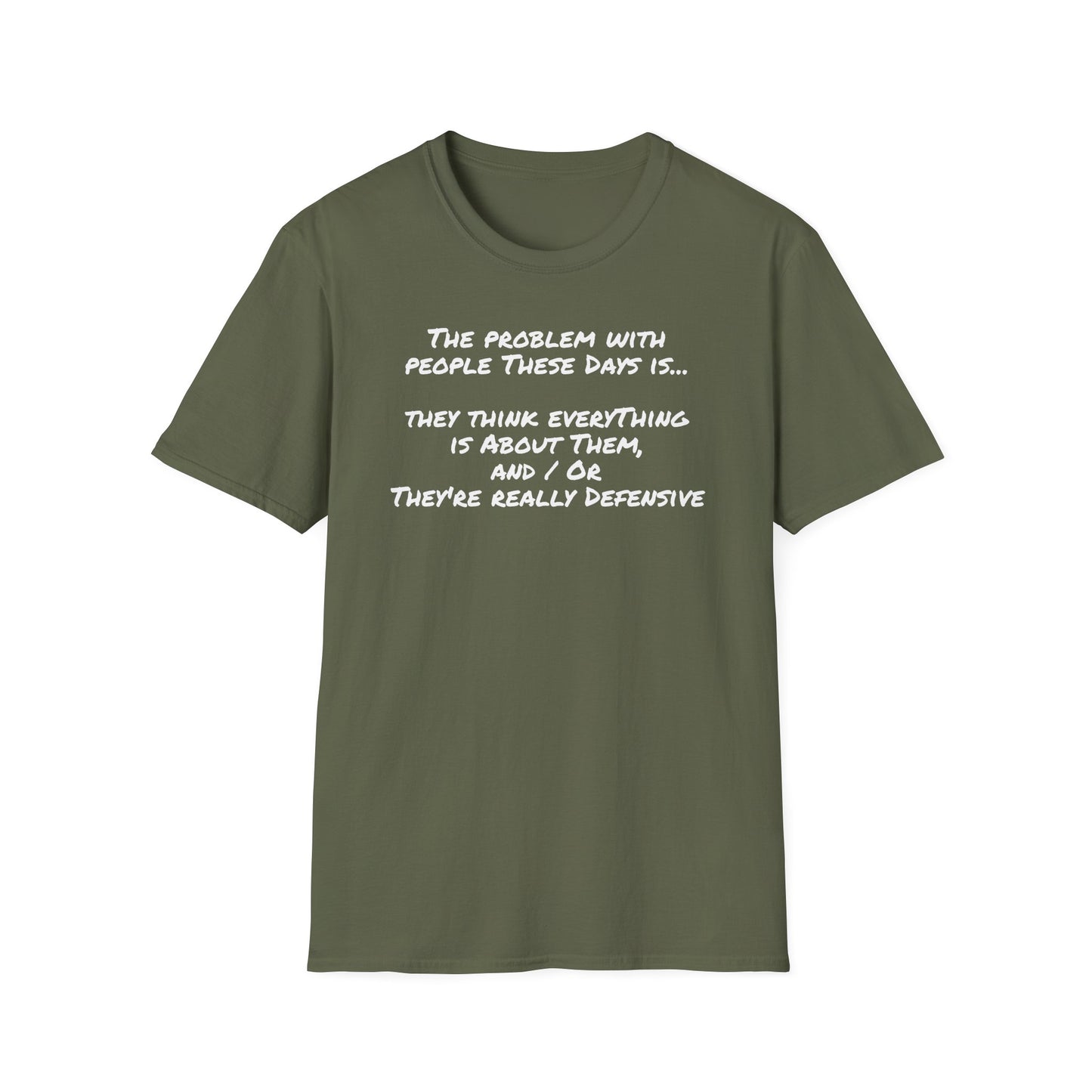 Graphic Tee - People These Days - Unisex Softstyle T-Shirt