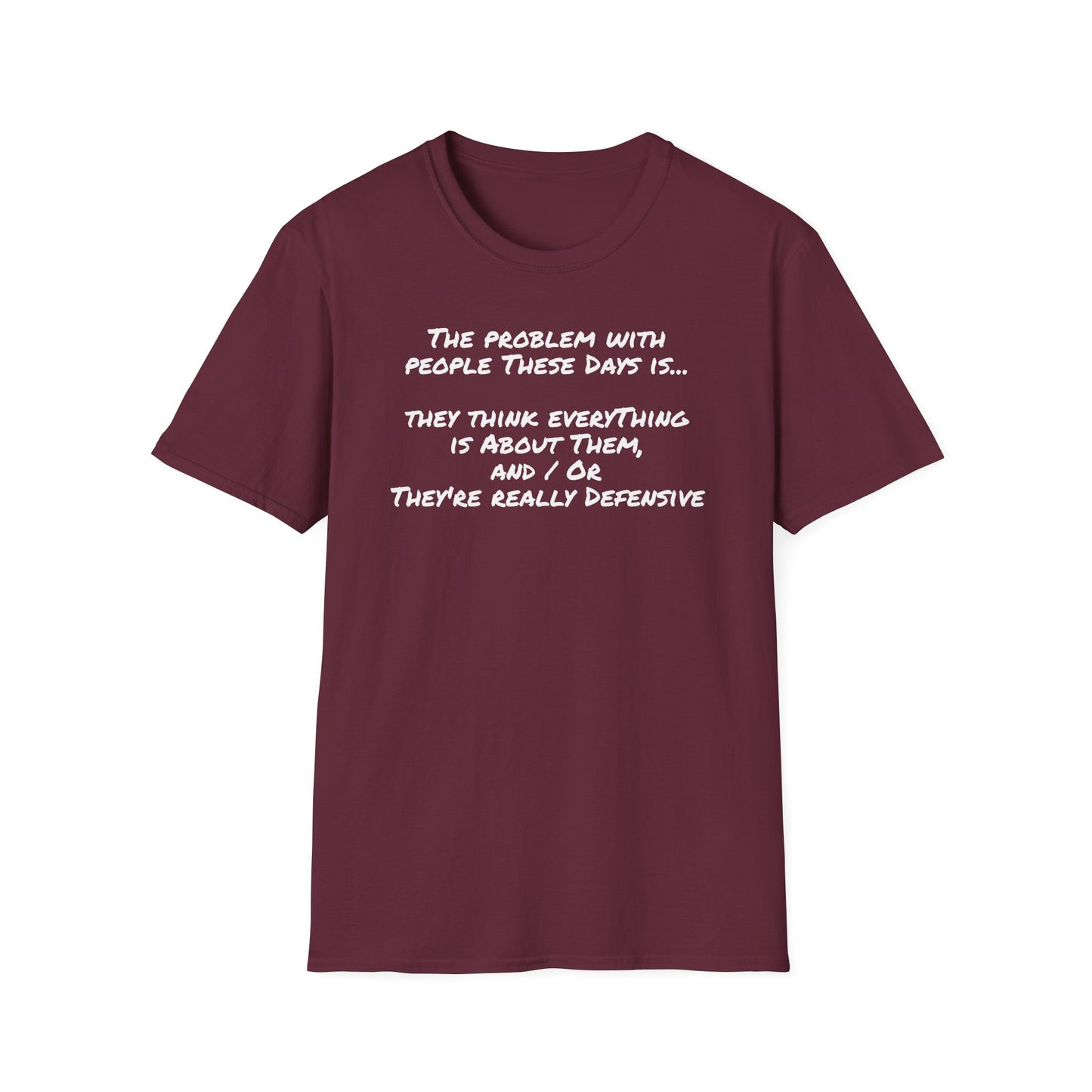 Graphic Tee - People These Days - Unisex Softstyle T-Shirt