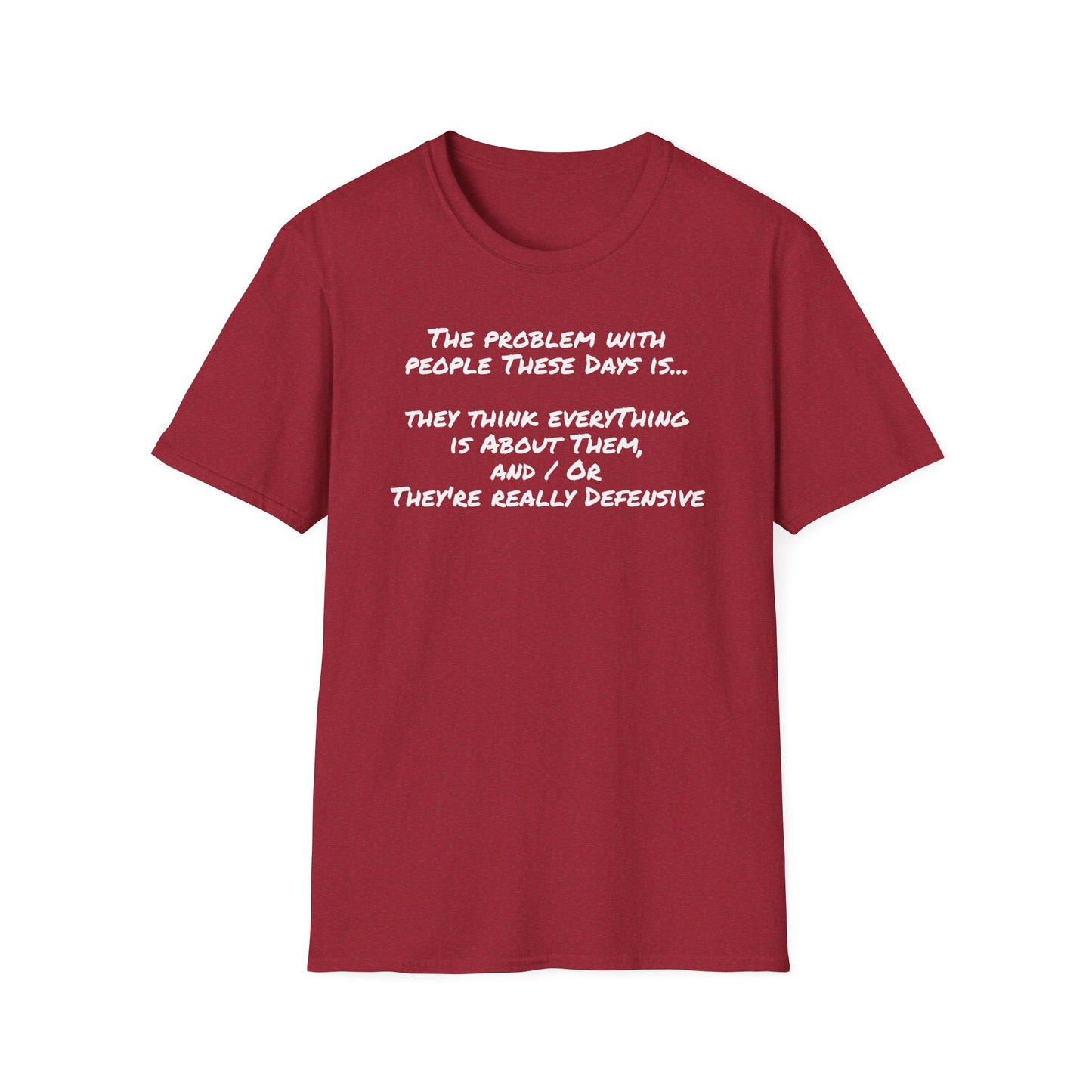 Graphic Tee - People These Days - Unisex Softstyle T-Shirt