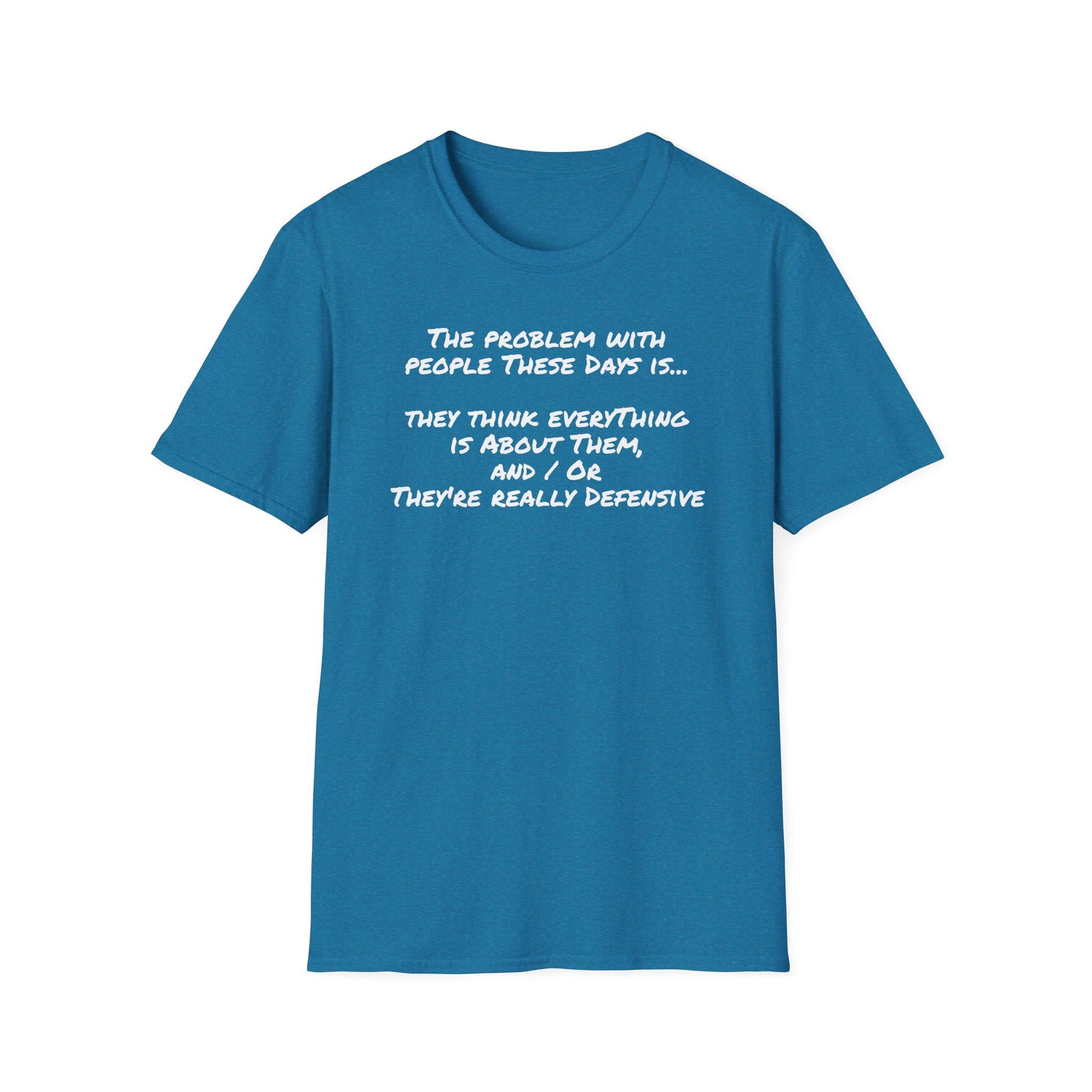 Graphic Tee - People These Days - Unisex Softstyle T-Shirt