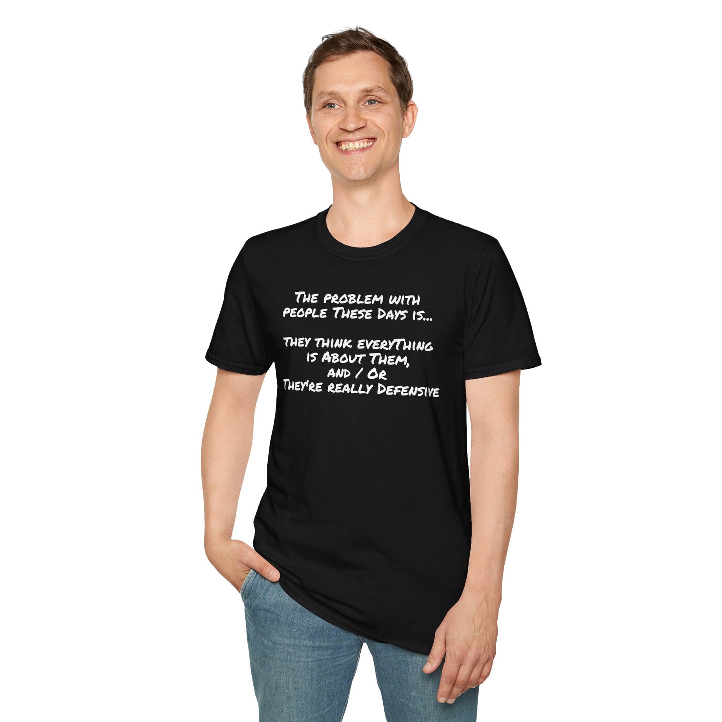 Graphic Tee - People These Days - Unisex Softstyle T-Shirt